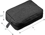 Canvas Zippered Small Bag